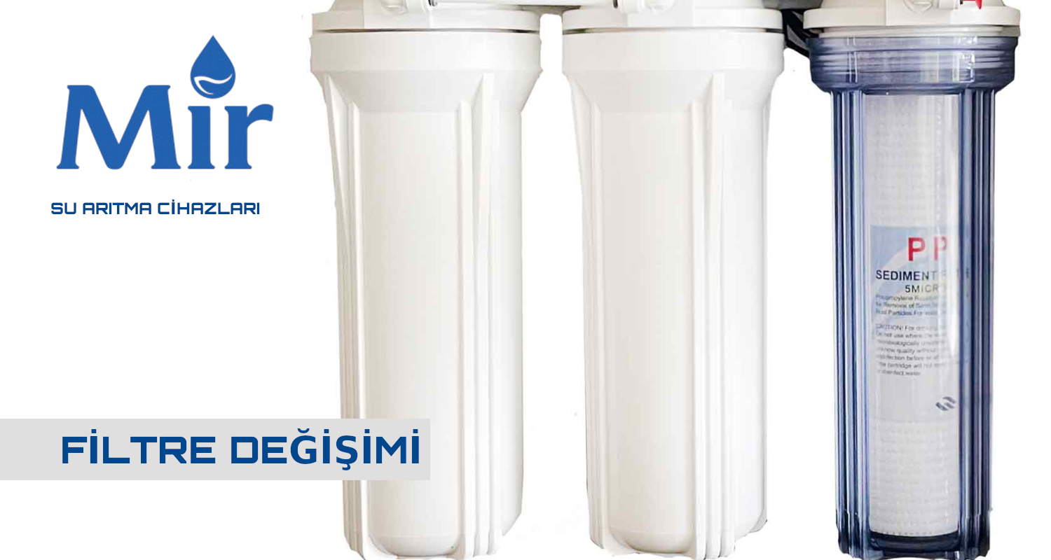 Su Arıtma Filtre Değişimi – Kapaklı'da Güvenilir Hizmet Mir Su Arıtma'dan